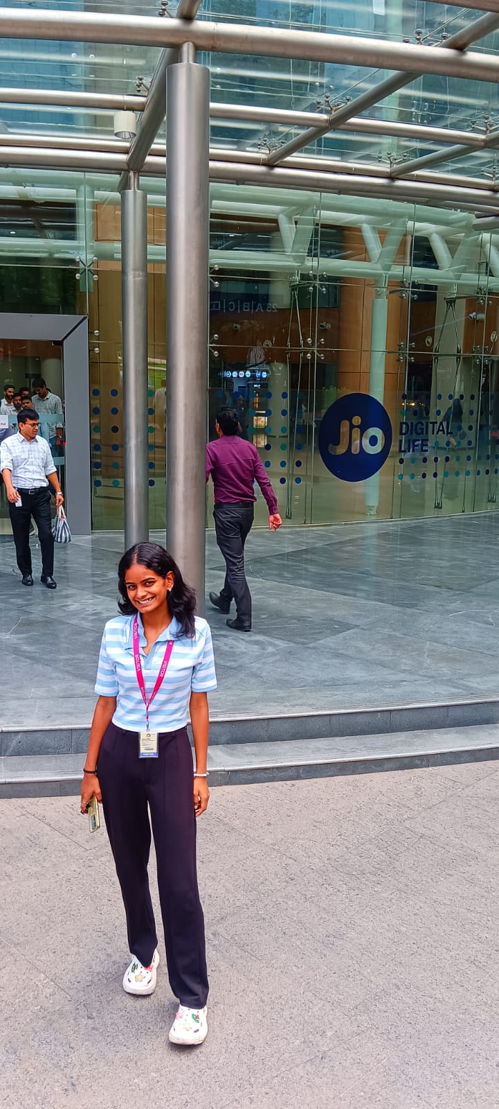 9.Sania Jio internship